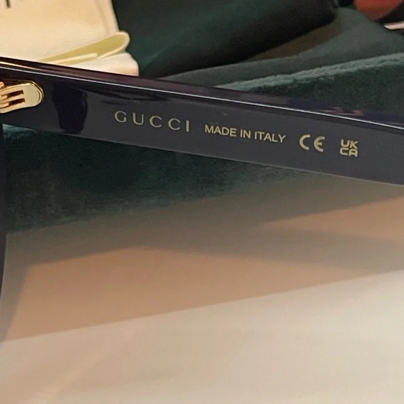 NWT authentic Gucci Womens Cat Eye Blue Fashion sunglasses .๐๐๐ - Picture 8 of 15